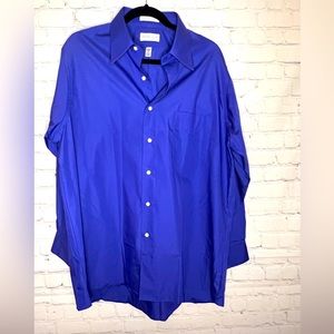 NWOT Van Heusen Blue Dress Shirt, sz. XL